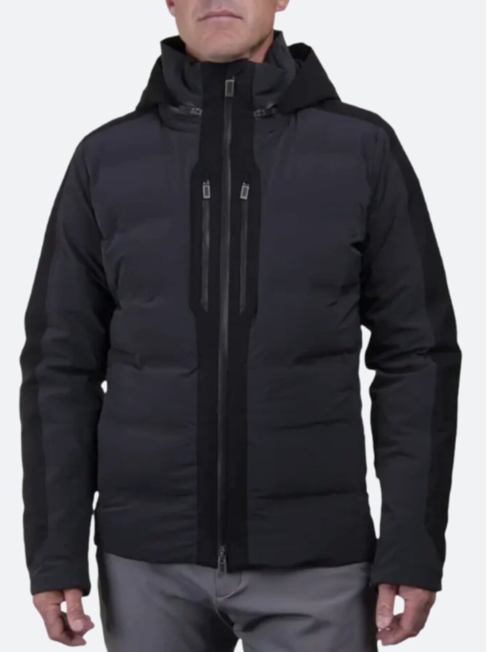 $1,499! NWT Men's KJUS Cosmo Coat Jacket Loro Piana - Black - EU 48 US 38 Small
